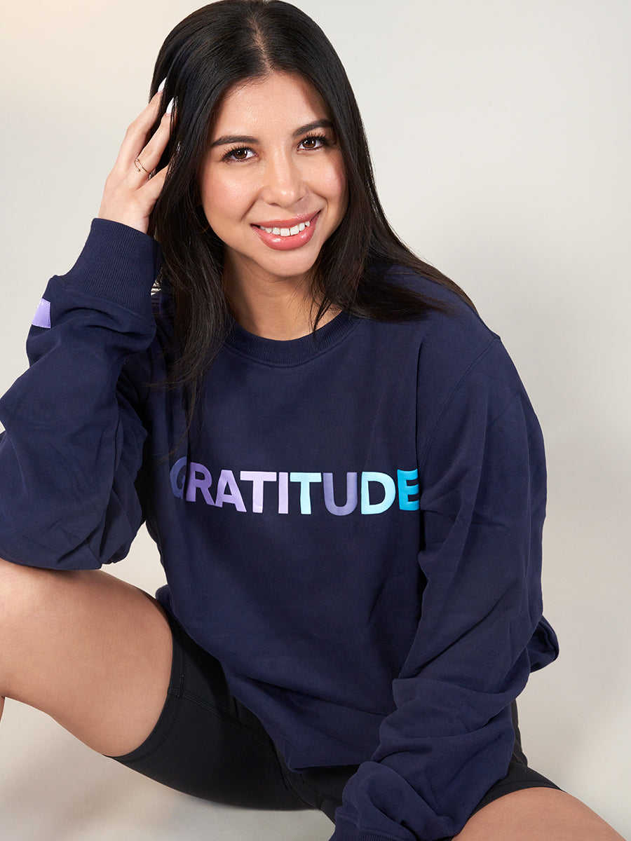 Sudadera Gratitud Ombre 